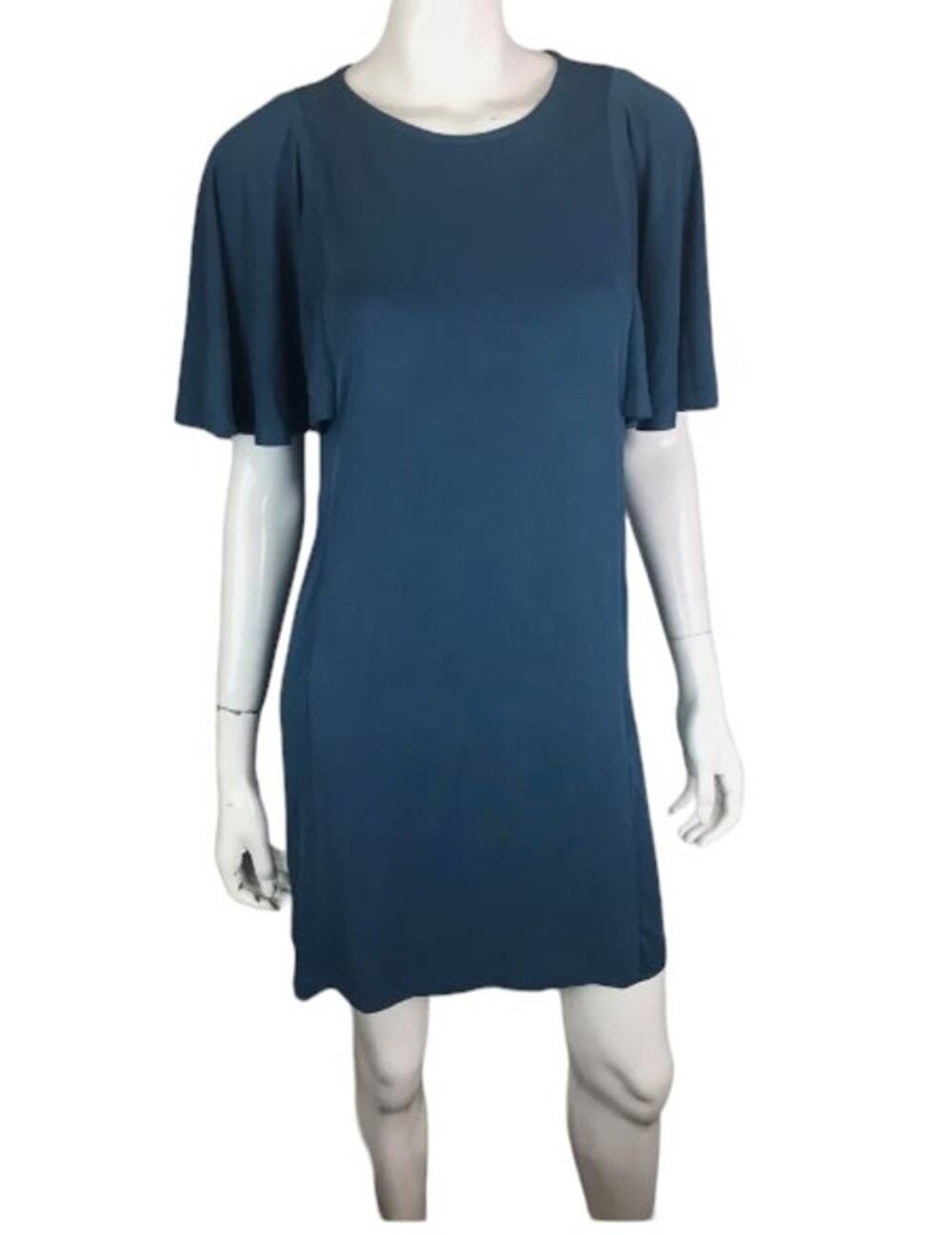 Nordstrom Pleione Flutter Sleeve Casual T-shirt Style Shift Dress Size Small